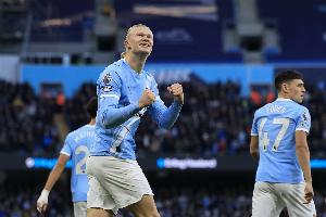 哈兰德本赛季英超31场首发参与31球，五大联赛仅次于凯恩的37球