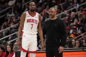 乌度卡：杜兰特非常抗造且非常好胜 G1缺席让他感到非常沮丧