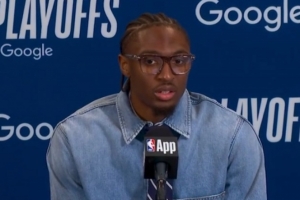 【完整版】马克西：洛瑞和哈登一样给我指导 季后赛输几分都一样