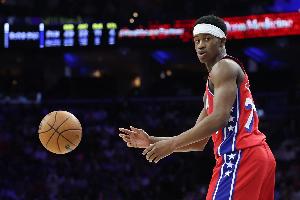 埃奇库姆单节砍16分 创自2020年希罗后新秀在季后赛单节得分新高