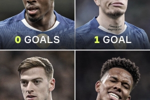 切尔西去年夏天花费1.72亿欧引进加纳乔等4将，但英超只收获4球