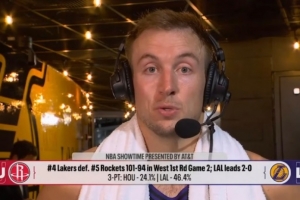 【完整版】肯纳德：詹姆斯帮我建立信心 享受在最大舞台上打球