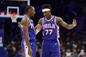攻势如潮！76人第二节轰37分净胜凯尔特人11分 埃奇库姆独得16分