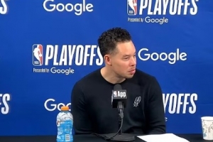 【完整版】米奇：文班处于脑震荡保护协议中 我们开局不如G1沉稳