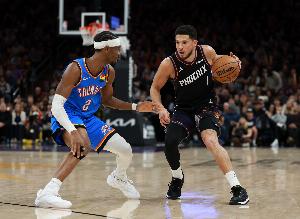 又花了！雷霆第三节35-20净胜太阳15分 分差达到23分进末节