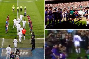 历史仅3次！皇萨国家德比为对手西甲夺冠列队，最近一次还是2008