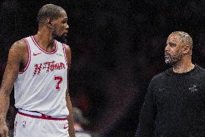 乌度卡：KD缺阵我们客场连续赢过太阳和勇士 我们可以做到的