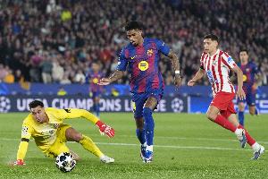 拉什福德加盟巴萨首个赛季参与25球，队内仅少于亚马尔、费尔明