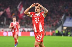 近两个赛季迪亚斯欧冠出场20次赢下18场，两次输球均是对阵巴黎