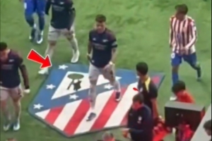 还有后续！西蒙尼在赛后与本·怀特起冲突，因为后者踩了马竞队徽