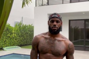 41了身体还保持这么好！不得不感慨勒布朗的自律